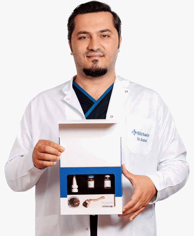 Dr Balwi shows the NEO FUE Set from Elithair