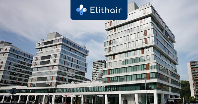 Thumbnail picture for the video showing Elithair's new hair loss clinic