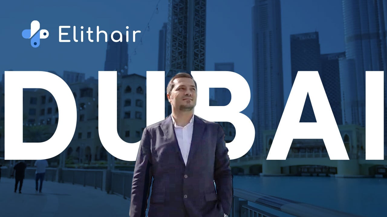 Video Thumbnail showing Dr. Balwi in Dubai for the opening for the Elithair Clinic Dubai
