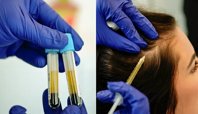 Alternative PRP treatment for hair restoration at Elithair.