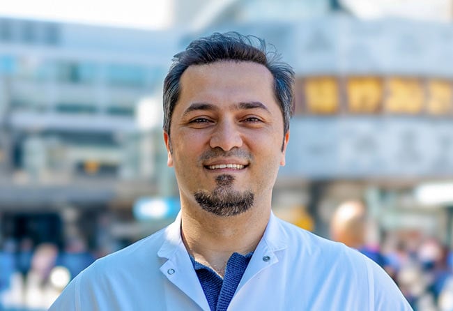 Portrait of Dr Balwi Outdoors