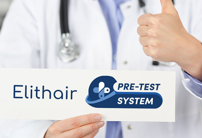 Examination with the Elithair Pretest System