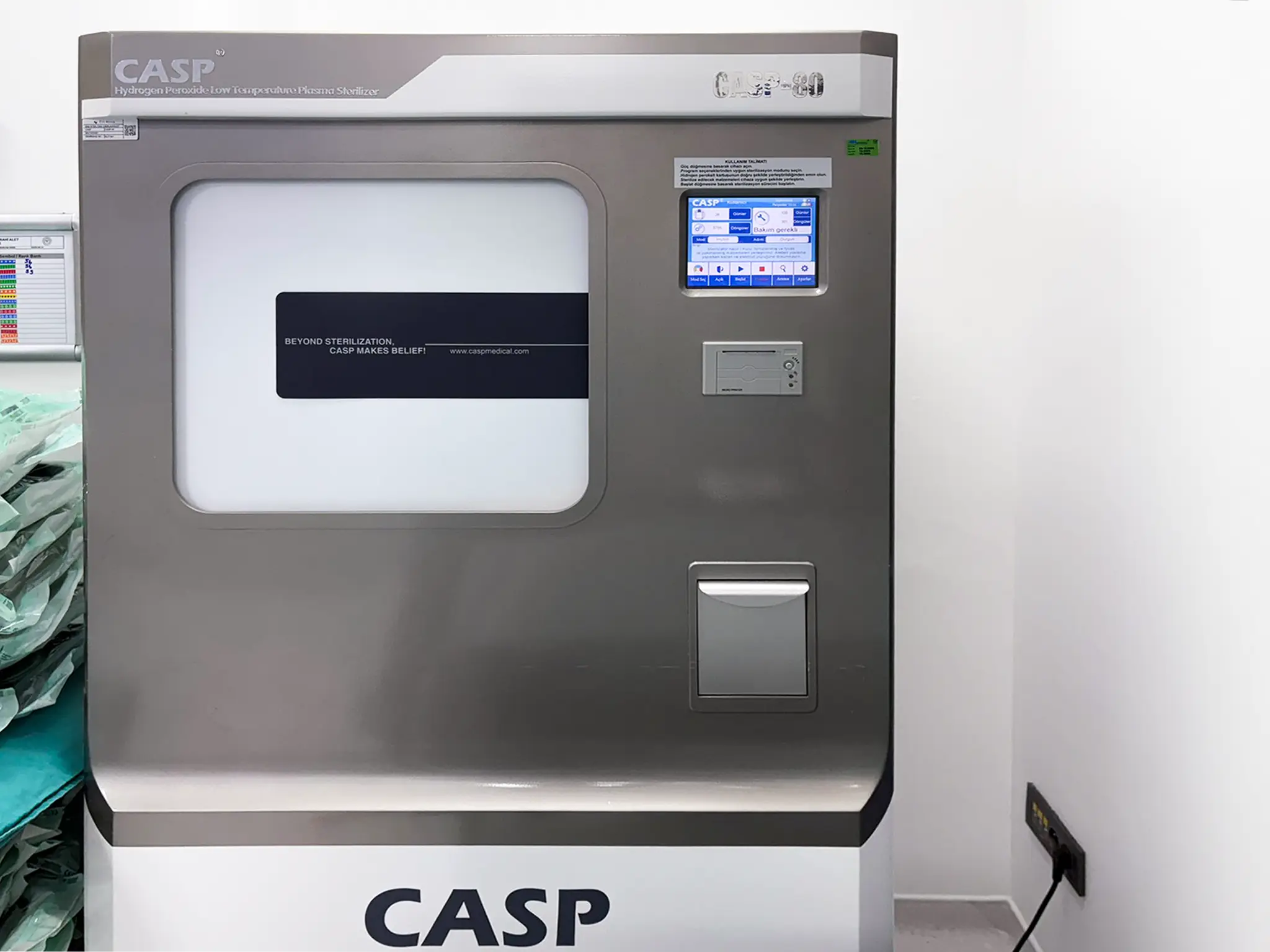 Image shows sterilisation equipment at the Elit Clinic in accordance with the Harvard Protocol