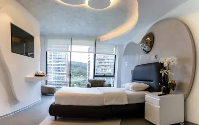 Pic shows a Elit Hotel room at the Elit Klinik